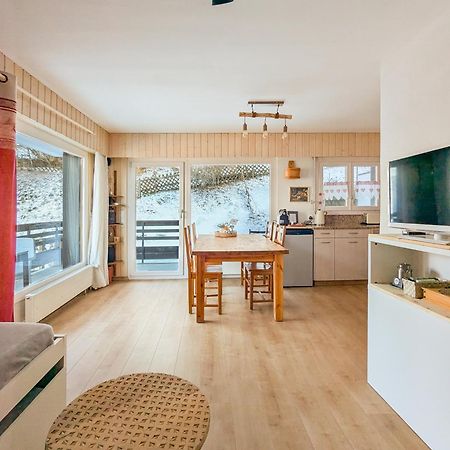 Appartement Cosy Centered With Garden And View In Veysonnaz Extérieur photo